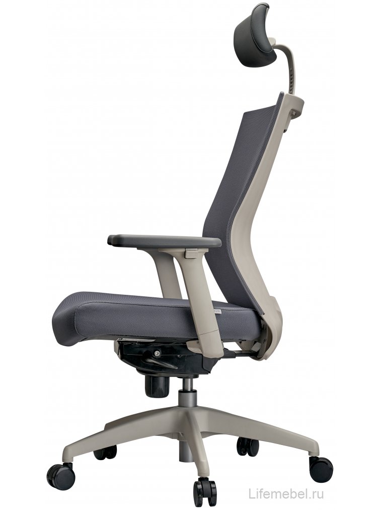 Компьютерное кресло Airex AIRE-101W серое