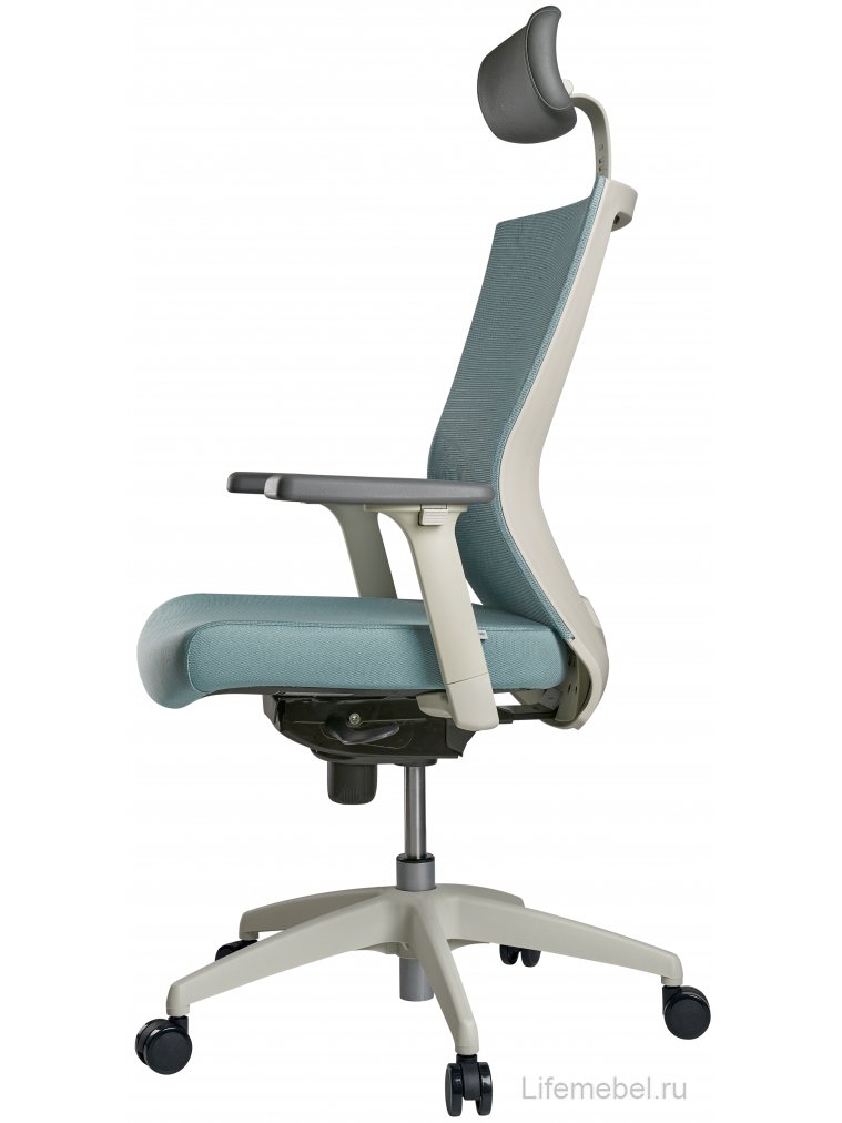 Компьютерное кресло Airex AIRE-101W голубое