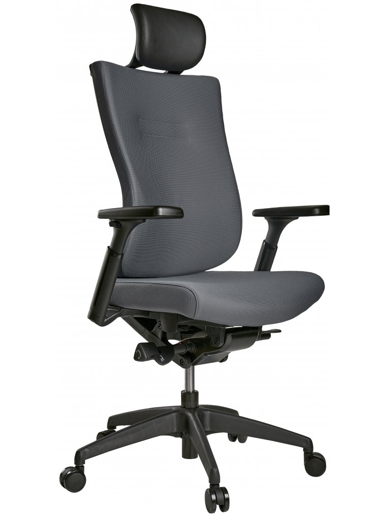 Компьютерное кресло Tone-F01B серое