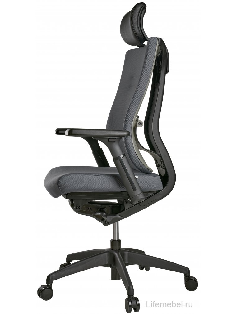 Компьютерное кресло Tone-F01B серое