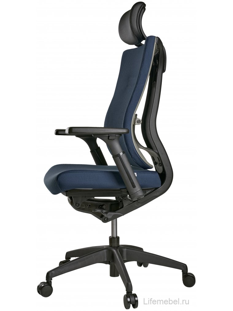 Компьютерное кресло Tone-F01B темно-синее