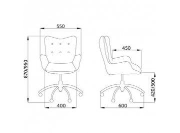 Компьютерное кресло Bella