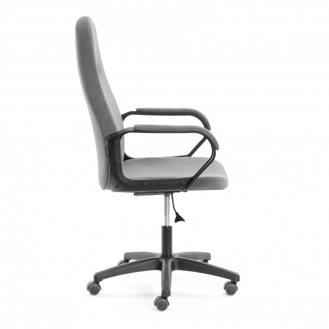 Компьютерное кресло Leader/Лидер серый велюр