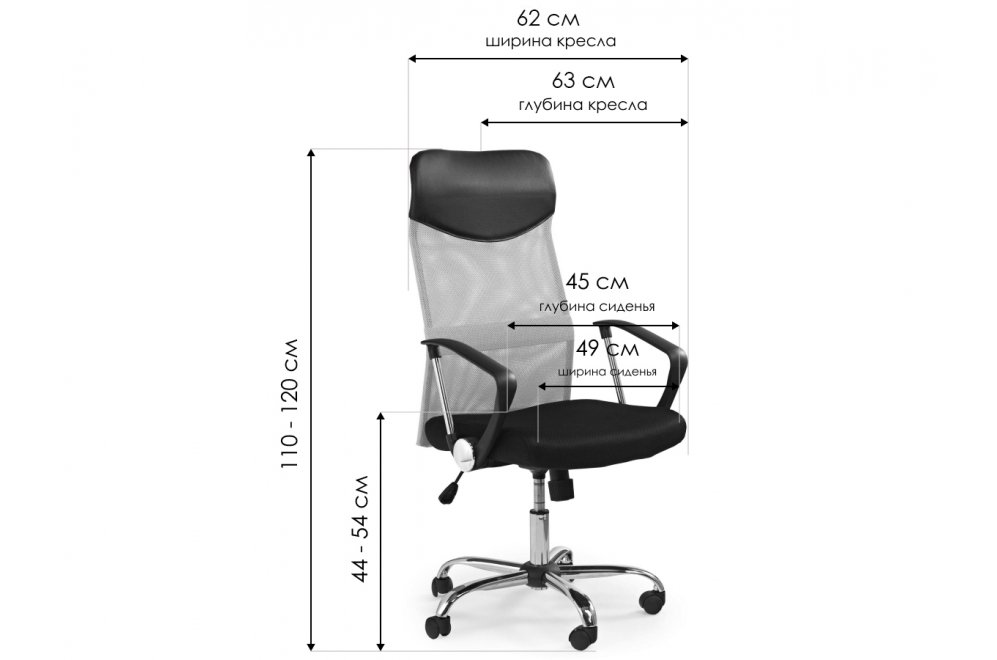 Компьютерное кресло Lutezy синее
