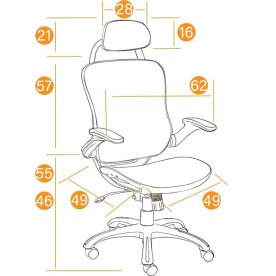 Компьютерное кресло Mesh-1