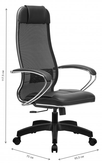 Компьютерное кресло МЕТТА-5 черный