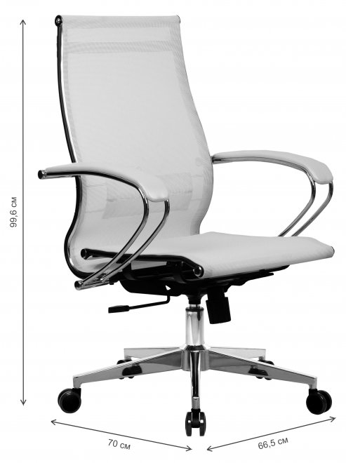 Компьютерное кресло МЕТТА-9 белый