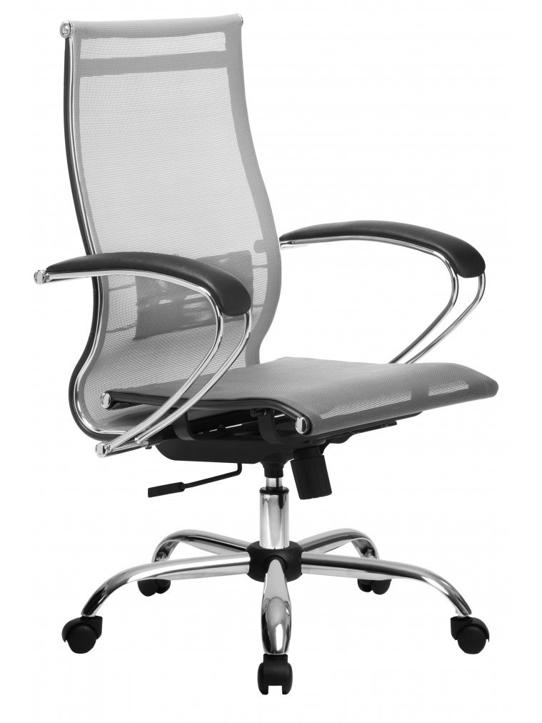 Компьютерное кресло МЕТТА-9 серый / серый