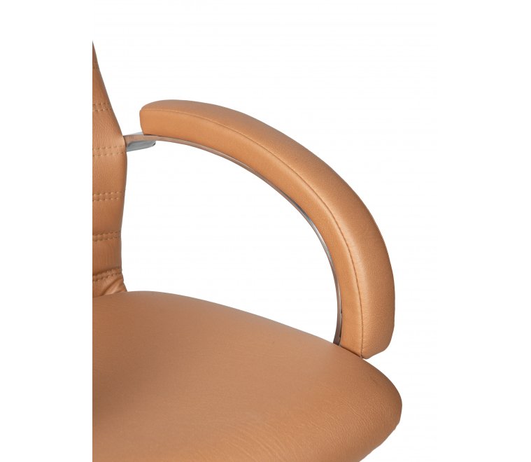 Компьютерное кресло Мг-29  Хром коричневый