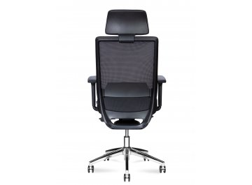 Компьютерное кресло Mono black chrom