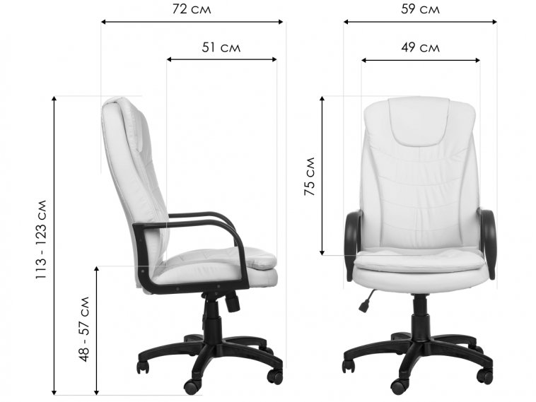 Компьютерное кресло Лиос / Патрик 1 бордовое