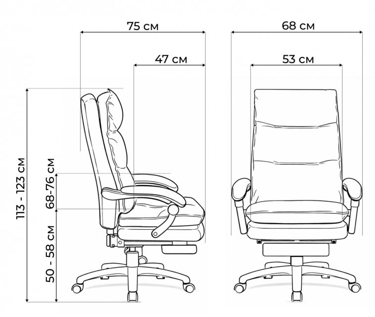 Компьютерное кресло Rapid серое