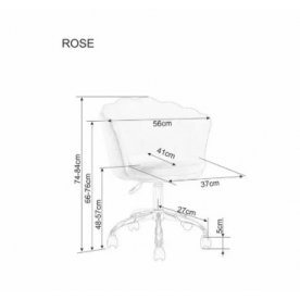 Компьютерное кресло Rose