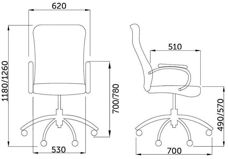 Компьютерное кресло Star чёрный