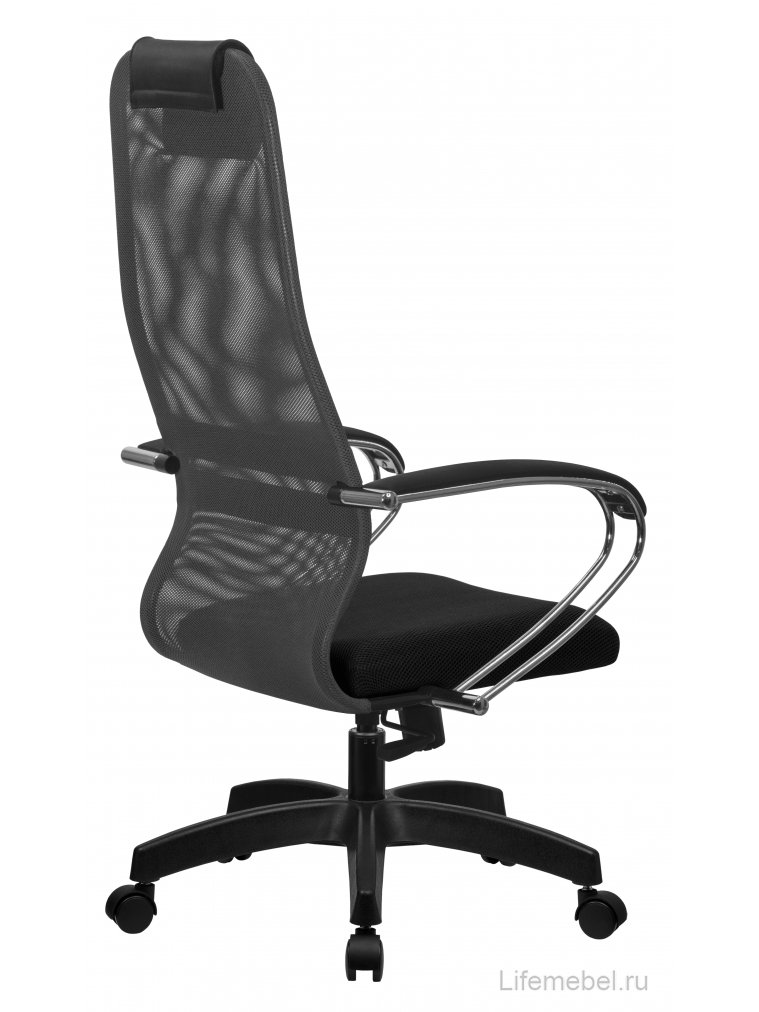 Компьютерное кресло SU-B-8 / подл.131 / осн.001 темно-серый