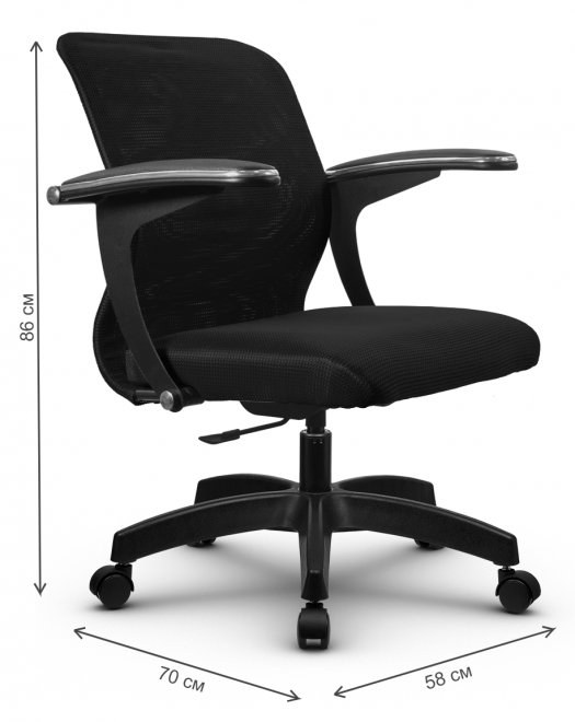 Компьютерное кресло SU-M-4 черный