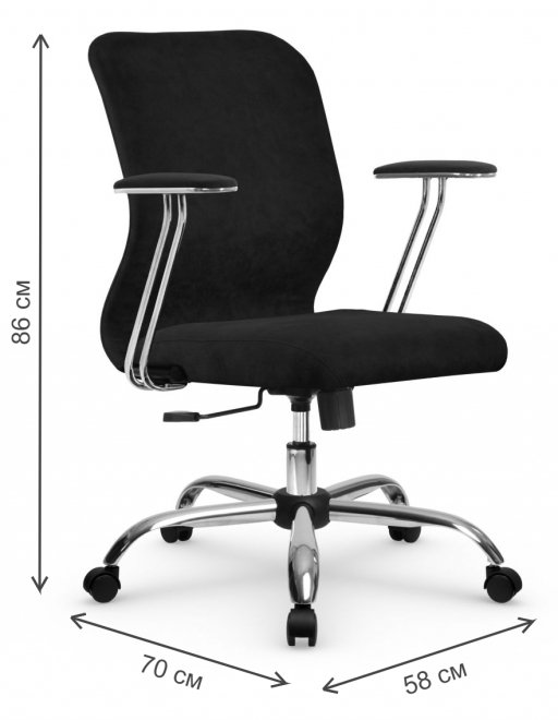 Компьютерное кресло SU-Mr-4 черный