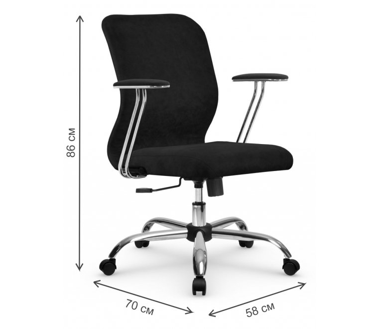 Компьютерное кресло SU-Mr-4 черный