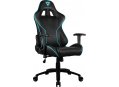 Компьютерное кресло ThunderX3 RC3 black-cyan air hex с подсветкой 7 цветов