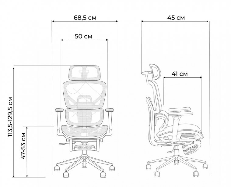 Компьютерное кресло TopChairs Vertus серое