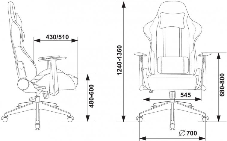Компьютерное кресло Zombie Neo серый 3C1
