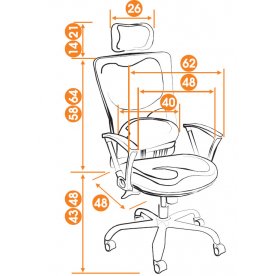 Компьютерное кресло Cronos