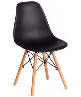Пластиковый стул Cindy Eames бук / черный