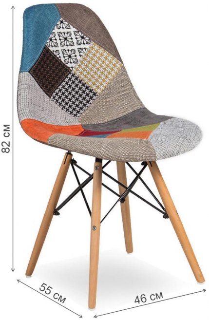 Деревянный стул DC825 fabric №1