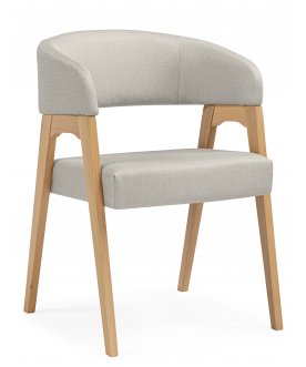 Стул-кресло Невада 1 натуральное дерево / ткань 135