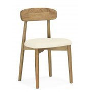 бежевая рогожка / светлое дерево