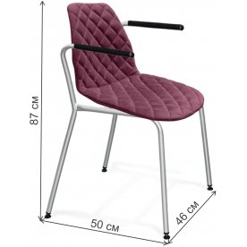 Стул на металлокаркасе SHT-ST29-C12/S98