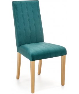 Деревянный стул Diego зеленый / дуб медовый
