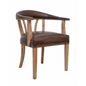 Мягкий стул с подлокотниками Tanner