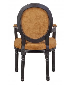 Мягкий стул с подлокотниками Volker Arm Orange