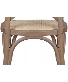 Стул Cross Back Brown