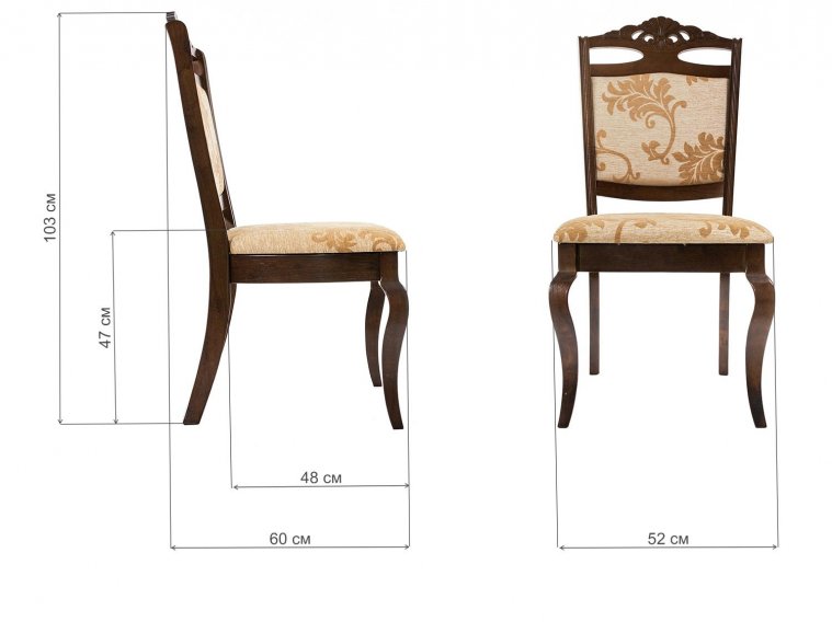 Стул Demer cappuccino A2