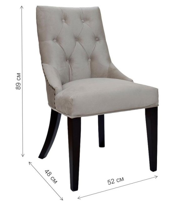 Стул деревянный DY-408J-V53 бежевый