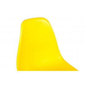 Стул Eames PC-015 желтый ножки дерево