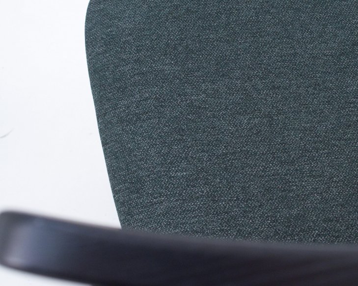 Деревянный стул Ингольф ПМ черный / зеленый