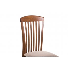 Стул JIN D-838 дуб / светлая рогожка