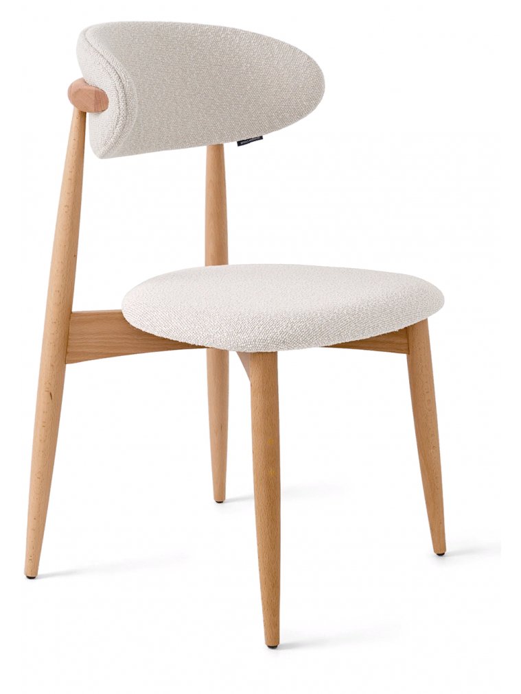 Деревянный стул Lucas латте / орех