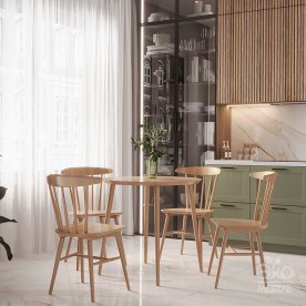 Деревянный стул Скандинавия