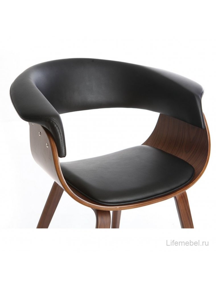 Стул Synchrony черный / коричневый