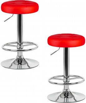 Комплект стульев Bruno красный