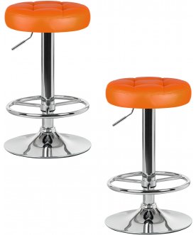 Комплект стульев Bruno оранжевый