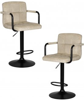 Комплект стульев Kruger Arm Black