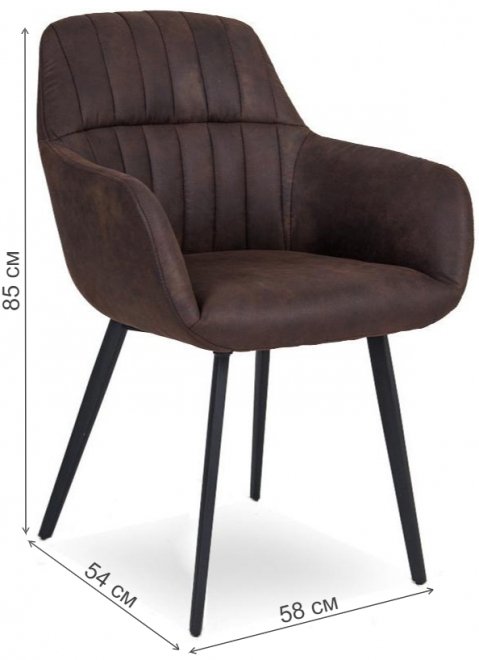 Кресло D15 (800) / black