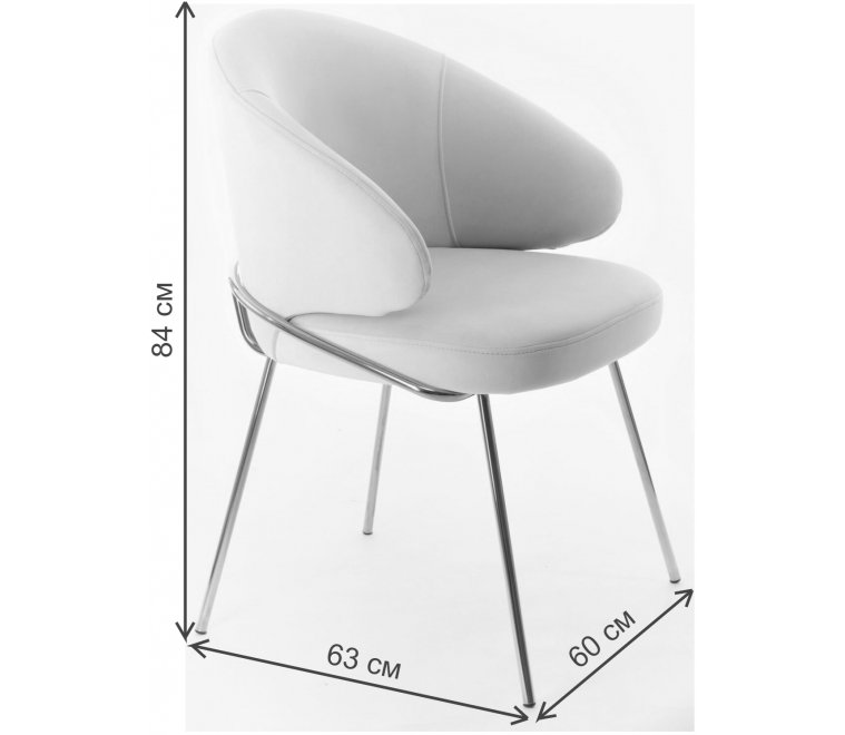 Кресло Филипп изумрудное / хром