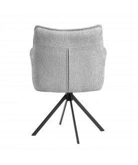 Стул-кресло Lutz vt shape silver