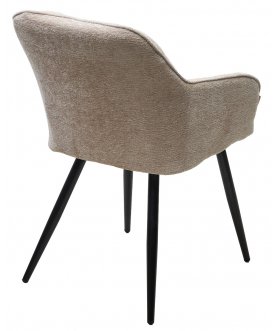 Стул-кресло Reflet бежевое 3018-10 / черное